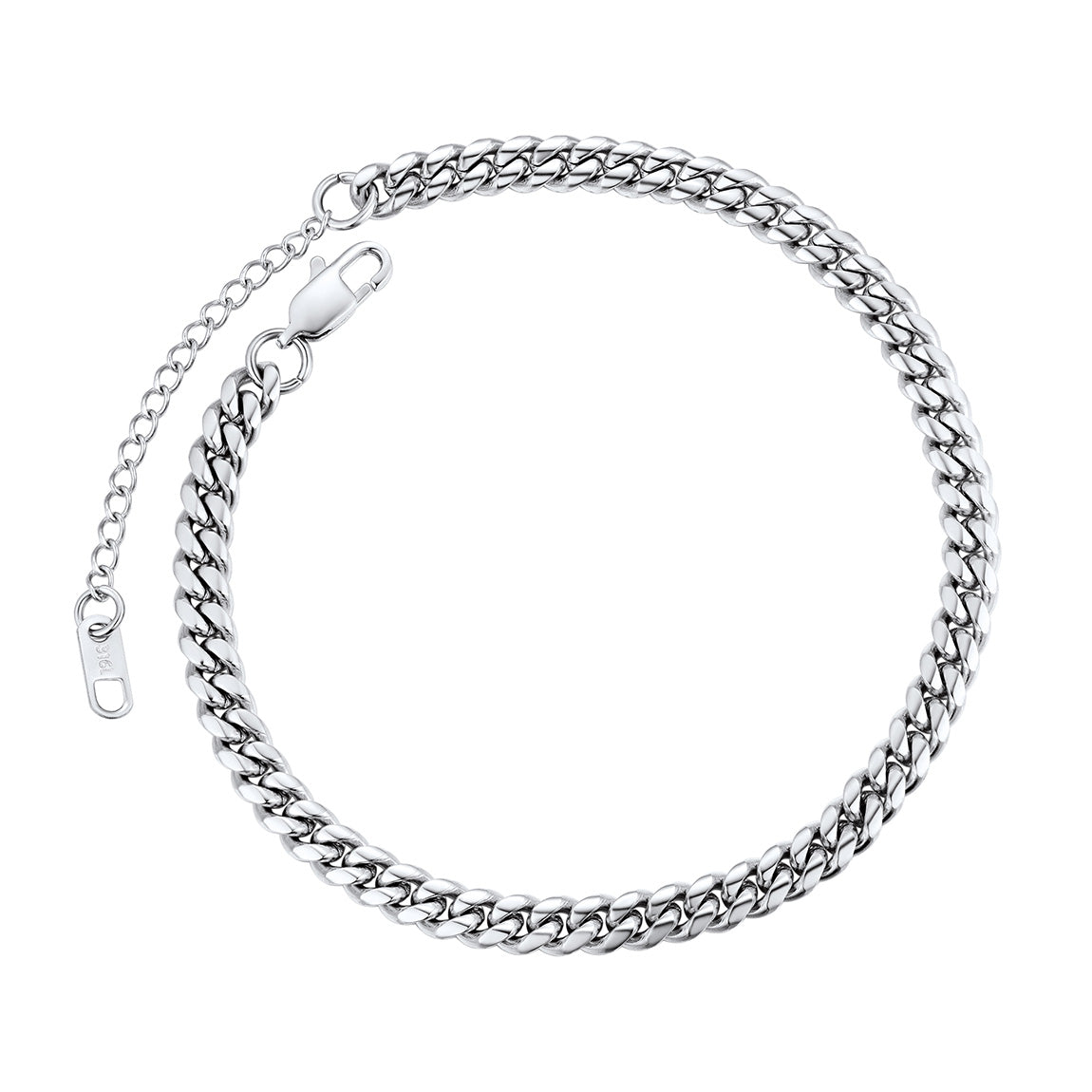 ChainsPro Ankle Bracelets for Women Anklet Gold Plated Anklets Mens Cuban Link Ankle Chain