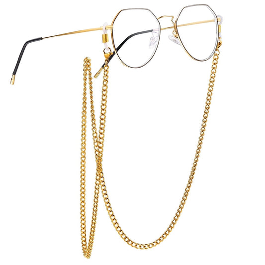 Eyeglasses Chains for Men Gold Plated Sunglasses Chain Women