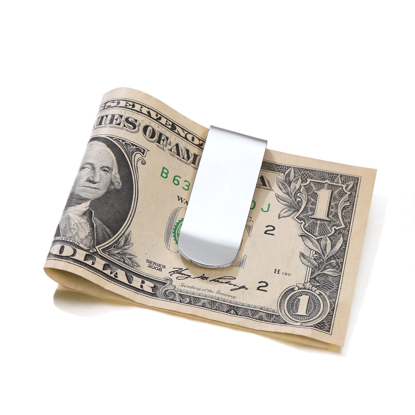 ChainsPro Men Money Clip 316L Stainless Steel for Father's Day Gift