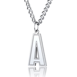 ChainsProMax Chain Necklace with Letter J for Mens Jewelry Gifts s 18K Gold Plated Chain