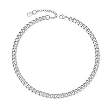 Load image into Gallery viewer, Stainless Steel Chains for Women Necklace 6mm Choker Curb Chain Length 14inch